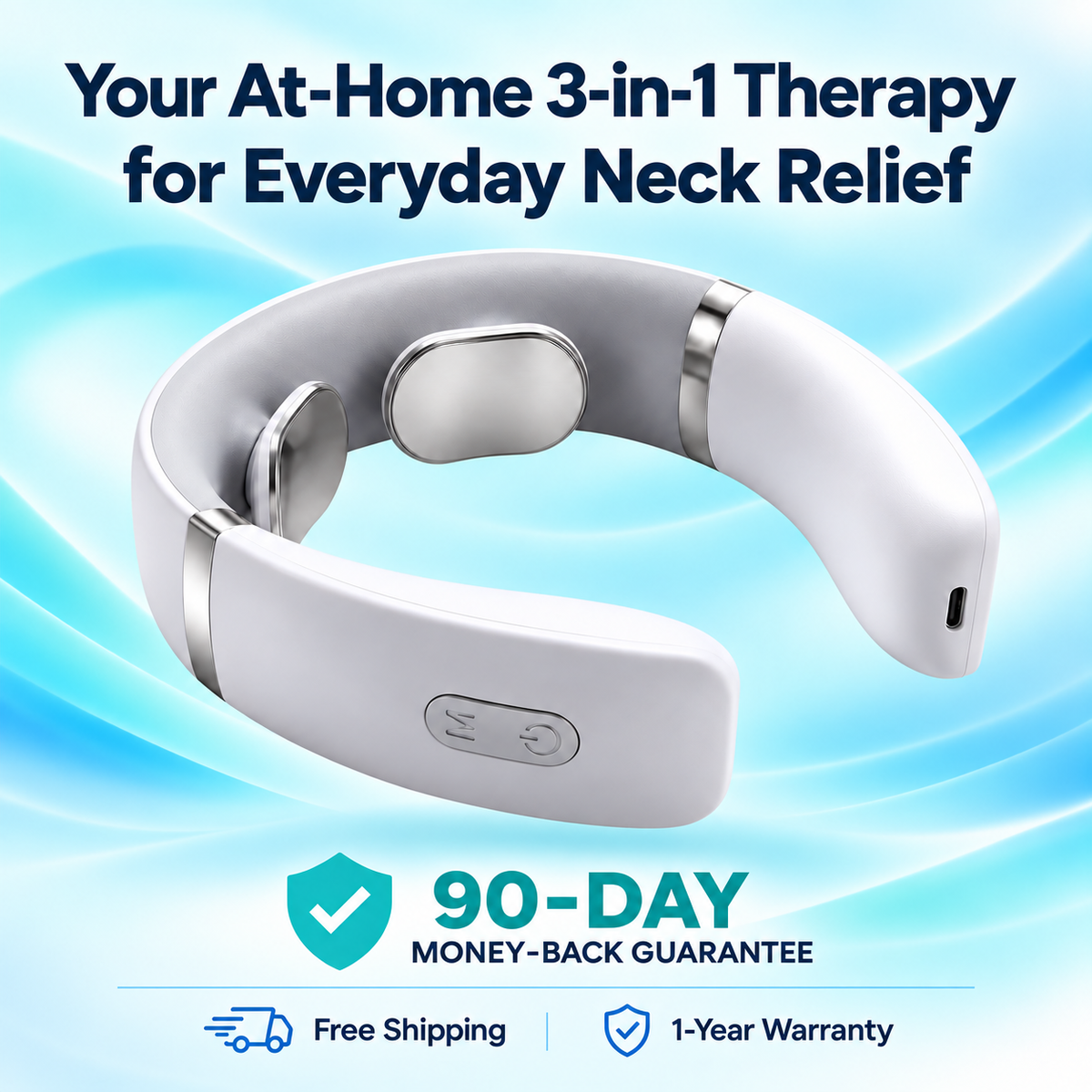 RiloviaNeck™ 3-in-1 Device